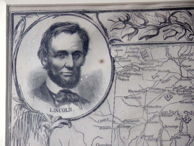'Map of the Southern States' prepared for Harper's History of the Rebellion, December 1863 — image 2